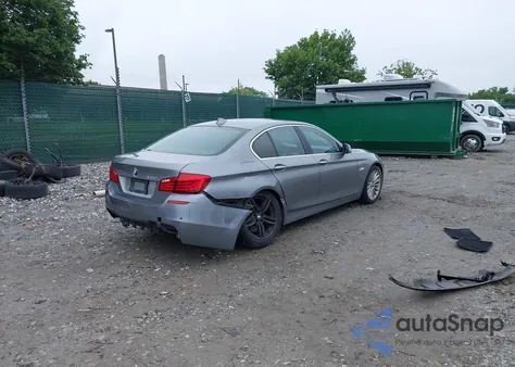 2011 BMW 550I из США, поврежденный, VIN WBAFR9C51BC758665